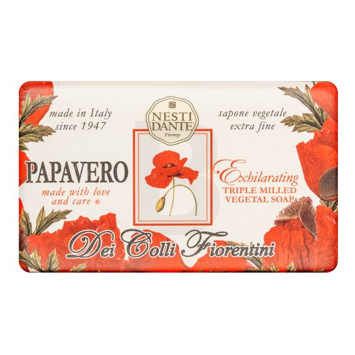 Nesti Dante Dei Colli Fiorentina Triple Milled Vegetal Soap Papavero 250 g