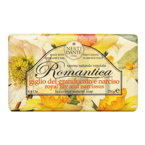 Nesti Dante Romantica Natural Soap Lily &amp; Narcissus 250 g