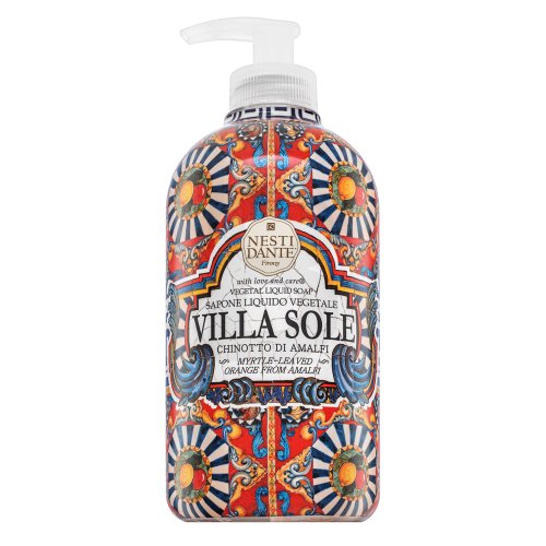 Nesti Dante Villa Sole Vegetal Liquid Soap Chinotto di Amalfi 500 ml