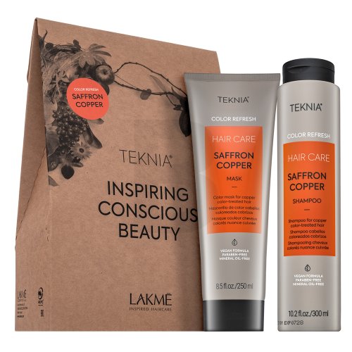 Lakmé Teknia Color Refresh Saffron Copper Pack 300 ml + 250 ml