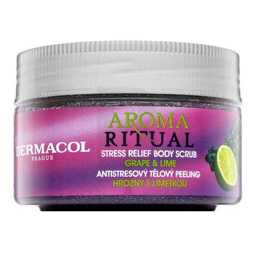 Dermacol Aroma Ritual Stress Relief Body Scrub Grape &amp; Lime 200 g